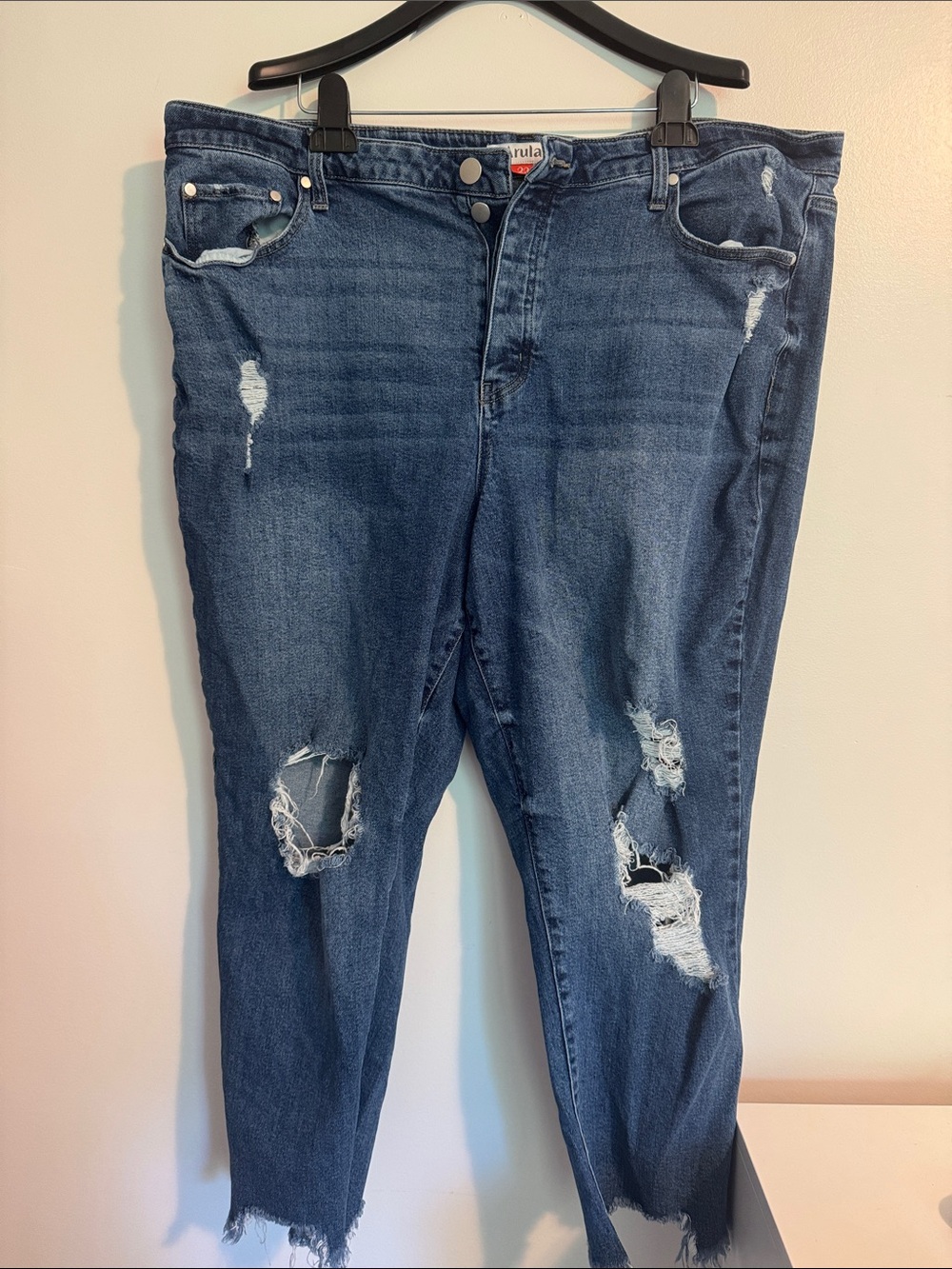 Arula Distressed Denim Jeans
